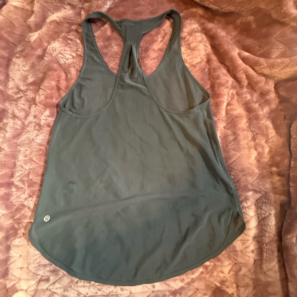lululemon athletica Dark Gray Tank Top